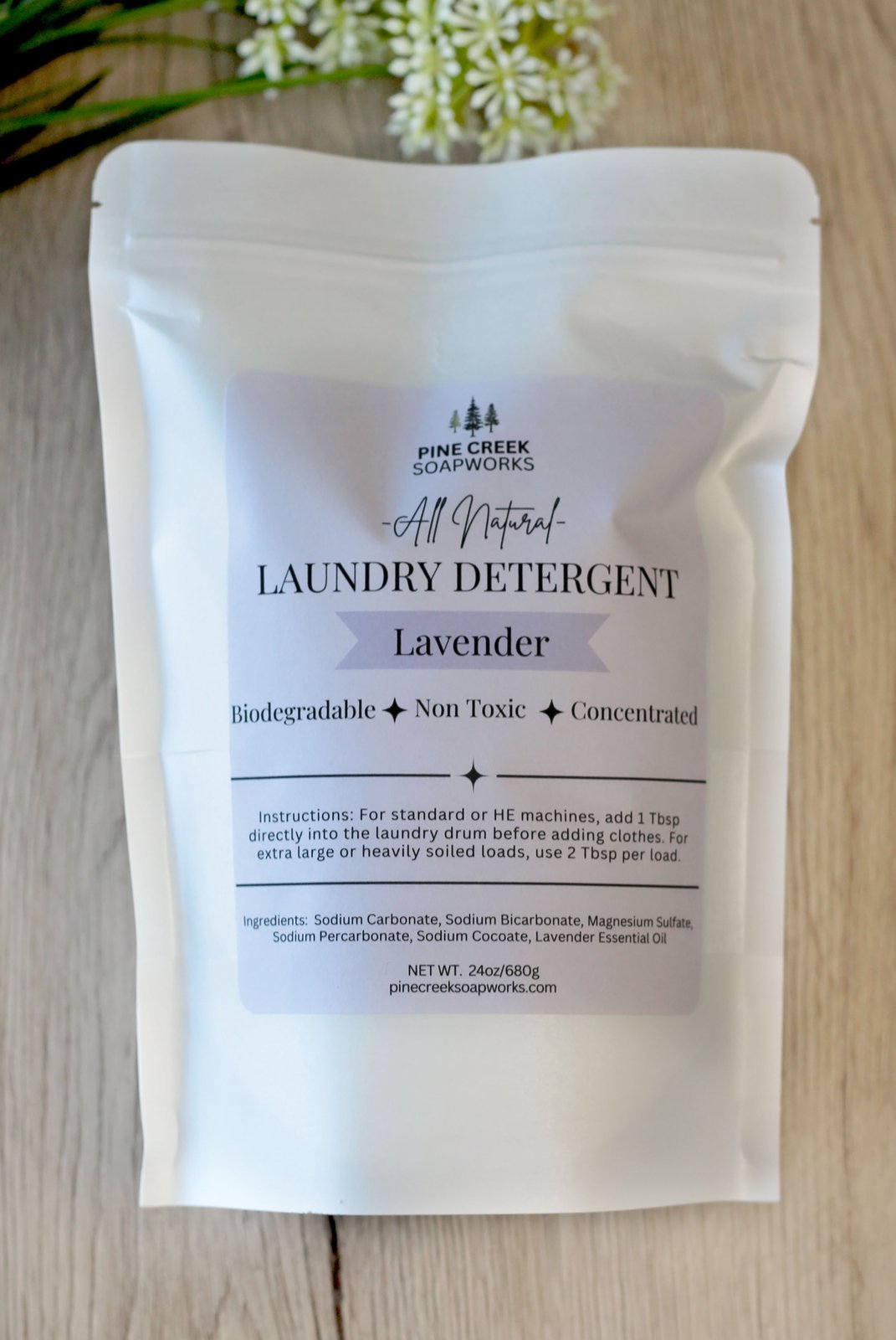 All Natural Laundry Detergent | Pine Creek Soapworks
